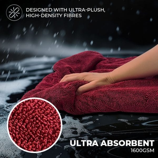 Simply XL 1600GSM Premium Super Soft Drying Towel - Image 4