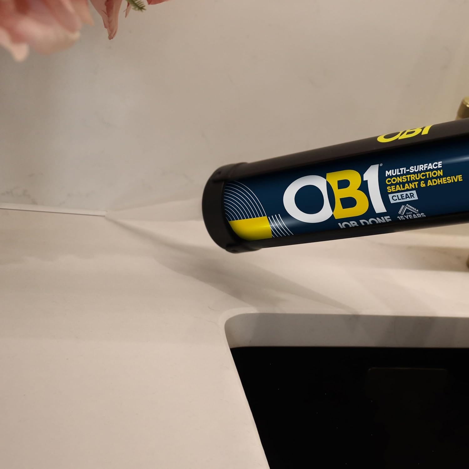 OB1 Multi-Surface Sealant & Adhesive Clear 290ml - Image 7
