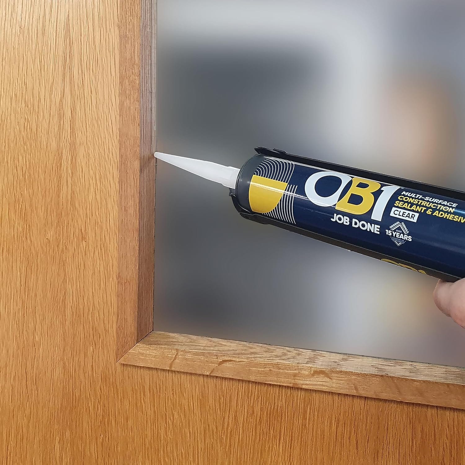 OB1 Multi-Surface Sealant & Adhesive Clear 290ml - Image 8