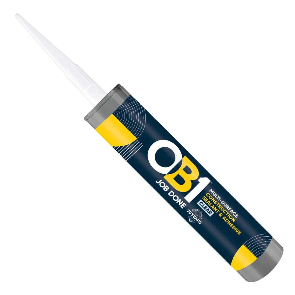 OB1 Multi-Surface Sealant & Adhesive Clear 290ml