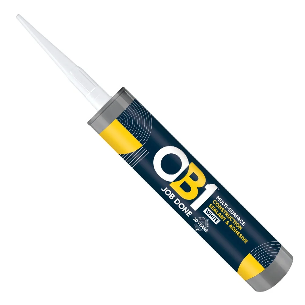 OB1 Multi-Surface Sealant & Adhesive White 290ml