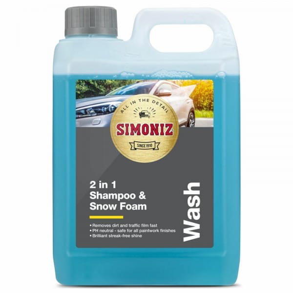 Simoniz 2 in 1 Shampoo & Snow Foam 2L