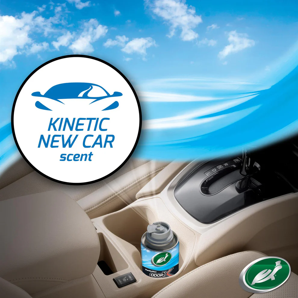 Turtlewax Odor-X Whole Car Blast - Kinetic New Car Scent 100ml - Image 2