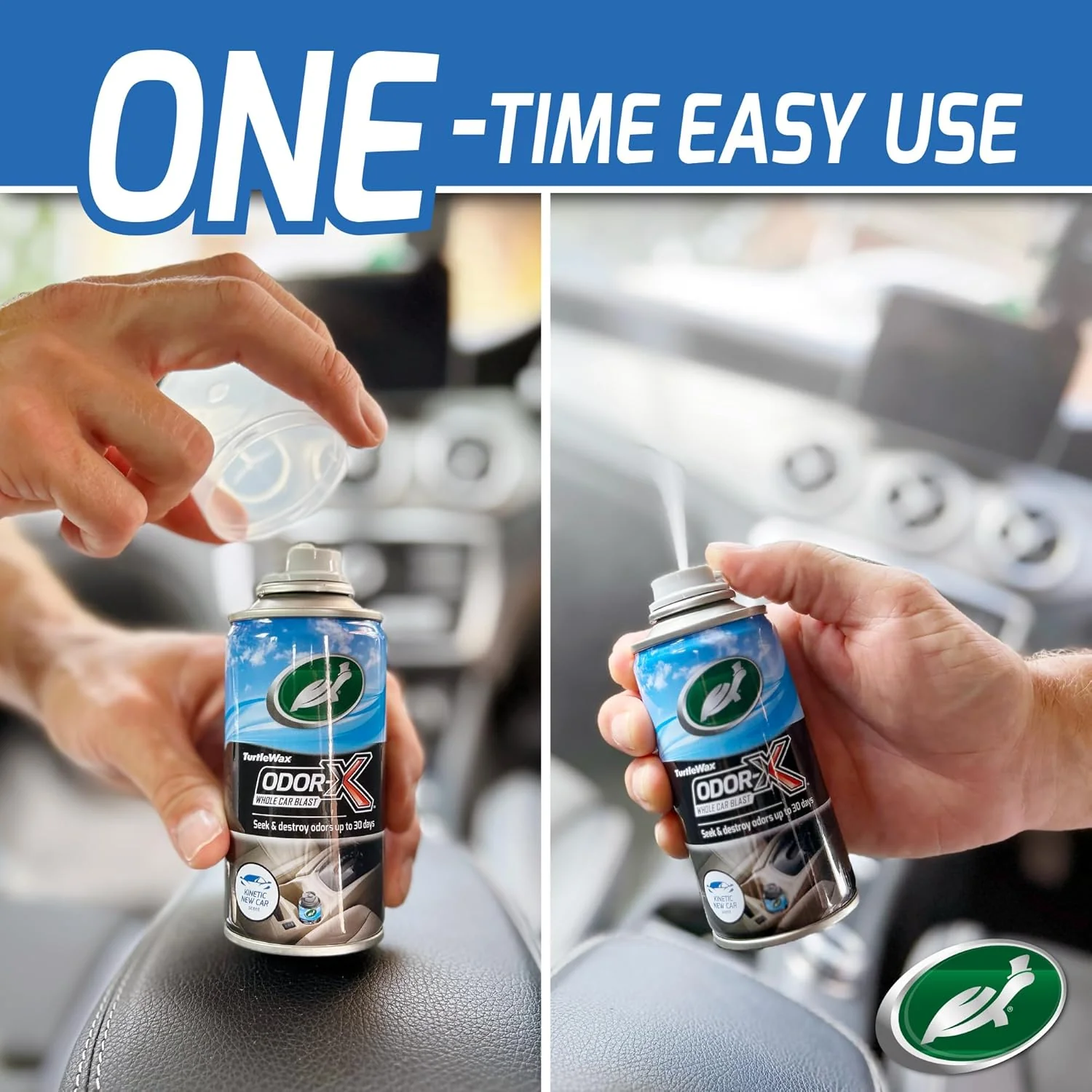 Turtle Wax Odor-X Whole Car Blast one-time easy use aerosol application