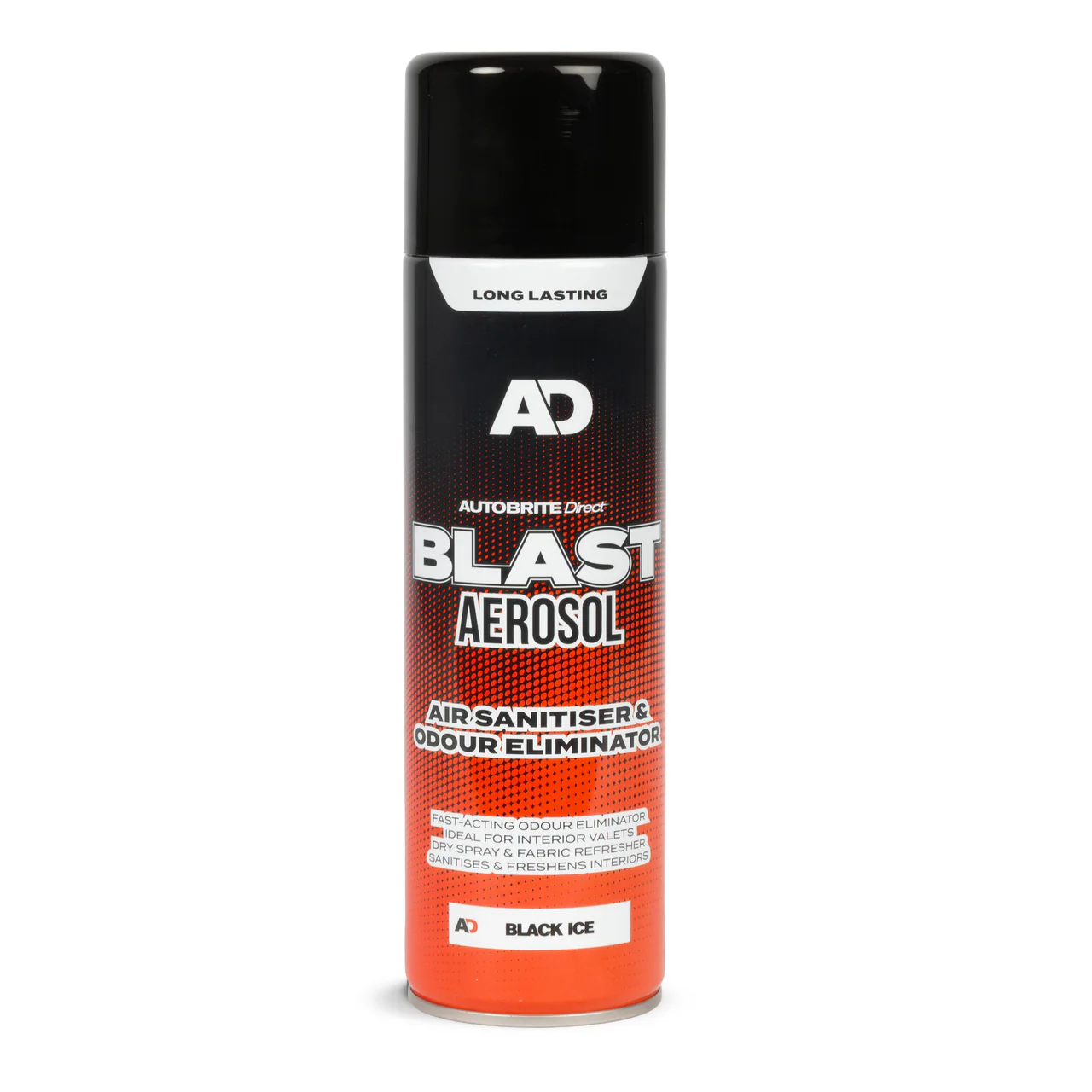 Autobrite Direct Aerosol Blast Air Freshener - Black Ice