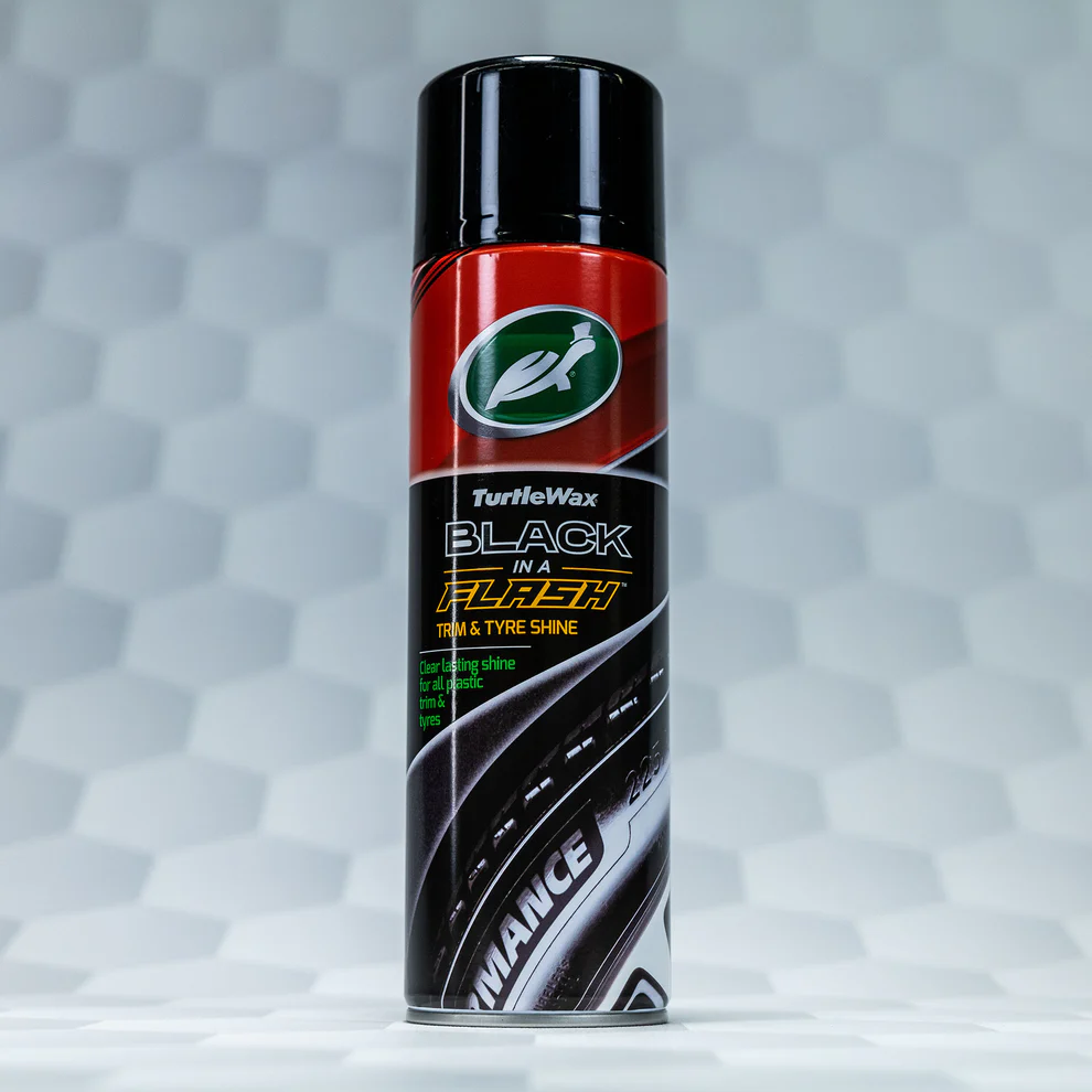 Black in a Flash Trim & Tyre Shine 500ml - Image 4