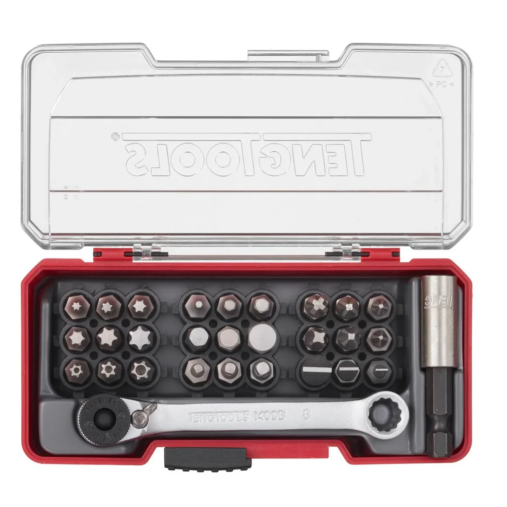 TengTools Bit Set With Belt Clip Mixed 29 Pieces TJ1429 - Image 2