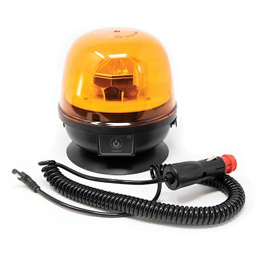 Maypole Wireless Rechargeable LED Amber Warning Beacon 12/24V Magnetic - Image 2
