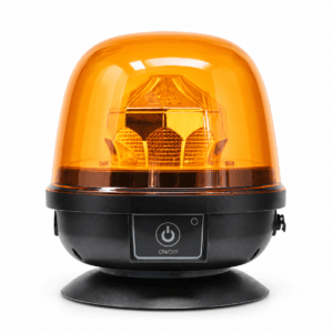 Maypole Wireless Rechargeable LED Amber Warning Beacon 12/24V Magnetic