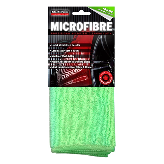 Martin Cox Green Microfibre Cleaning Cloth
