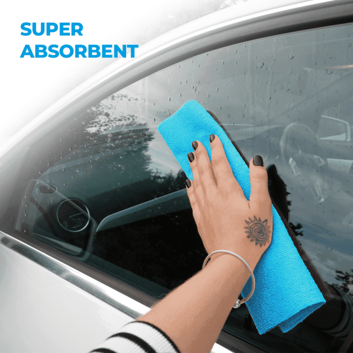 Simply Auto Microfibre Tear-Off Cloth Roll 50 Pack 30 x 30cm 180GSM - Image 6