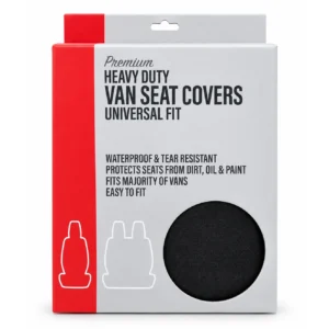 Auto Choice Heavy Duty Universal Van Seat Covers Driver & Double Passenger Bench