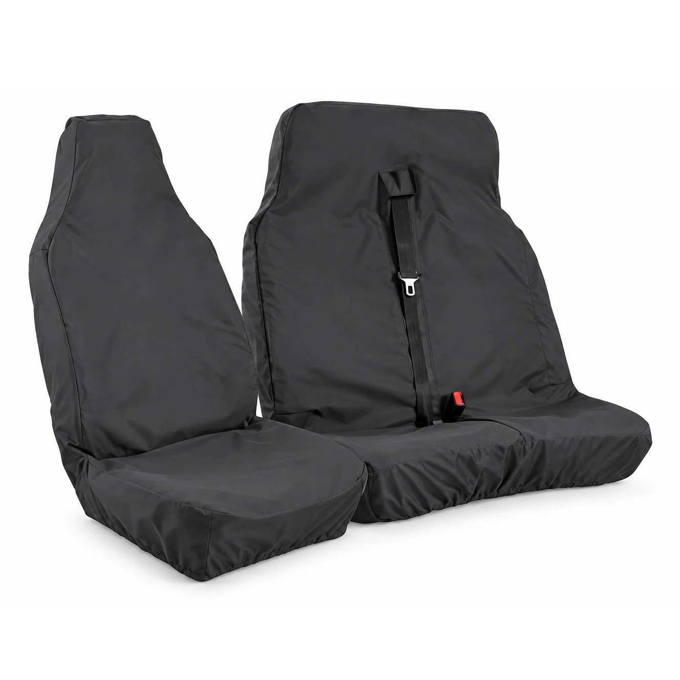 Auto Choice Heavy Duty Universal Van Seat Covers Driver & Double Passenger Bench - Image 2