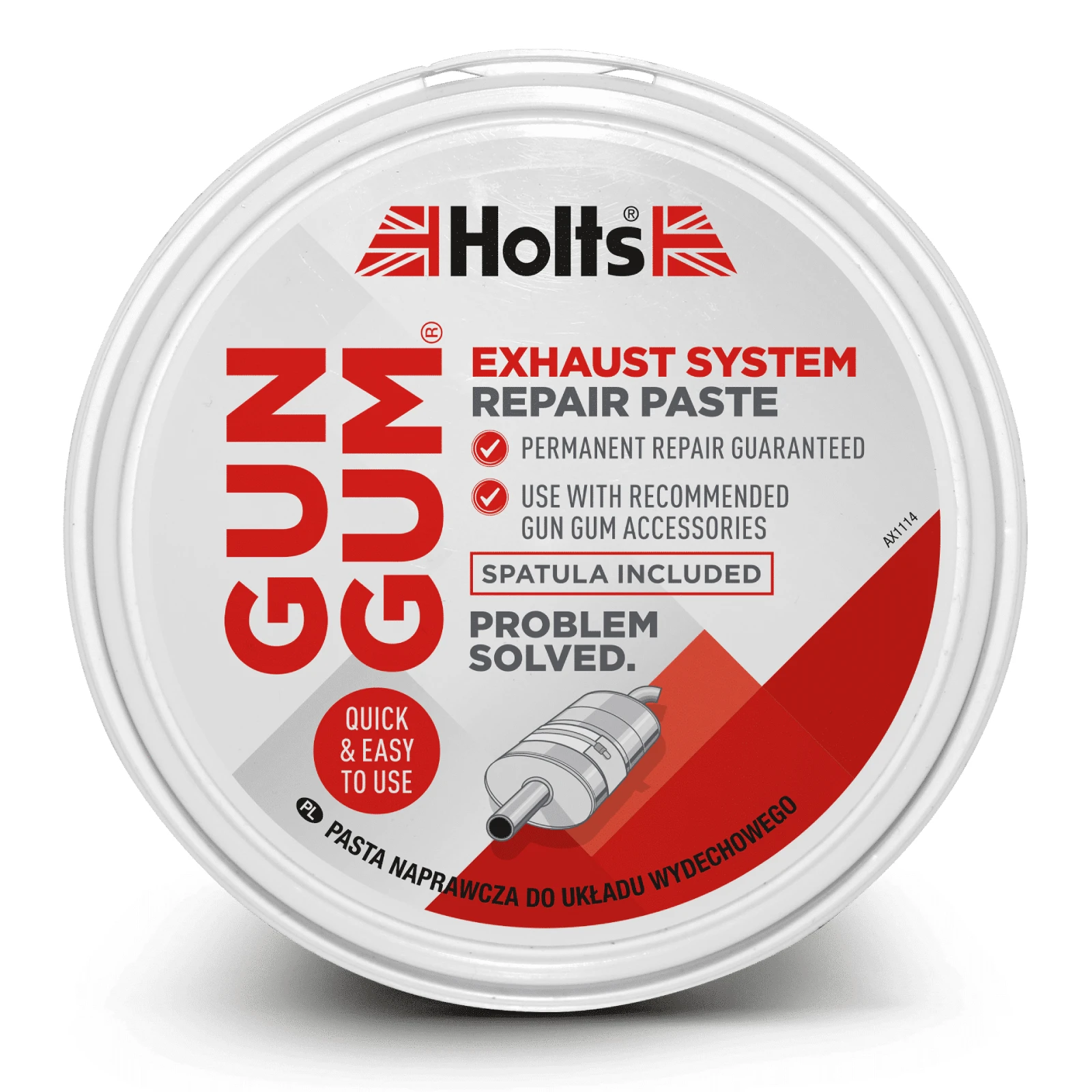 Holts Gun Gum Exhaust Repair Paste 200g