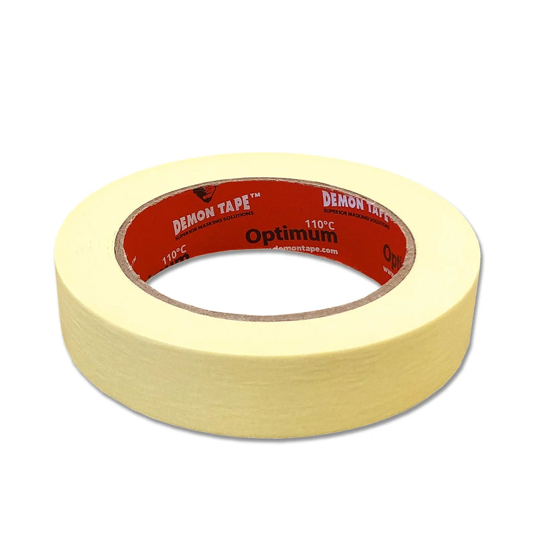 Demon Tape Optimum 110°C Automotive Masking Tape 24mm x 50m OPT24 - Image 2